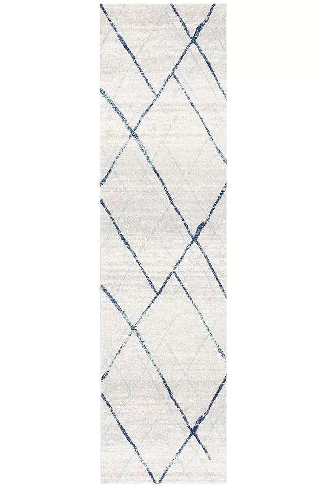 Narcissus White Blue Contemporary