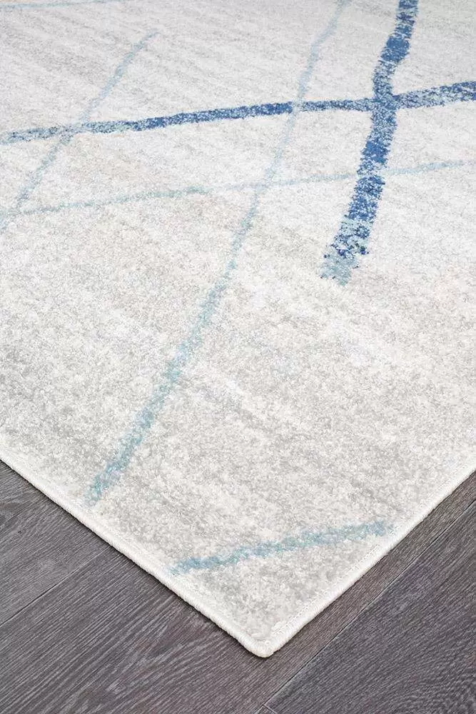 Narcissus White Blue Contemporary