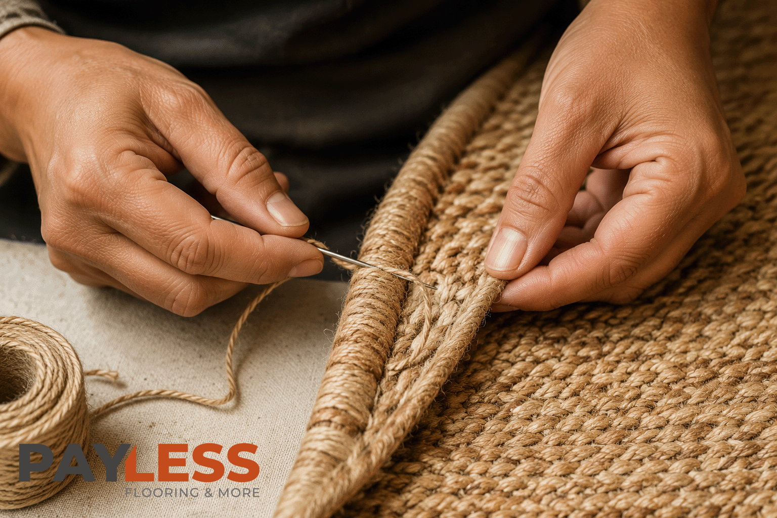 How a Woven Jute Rug Is Made