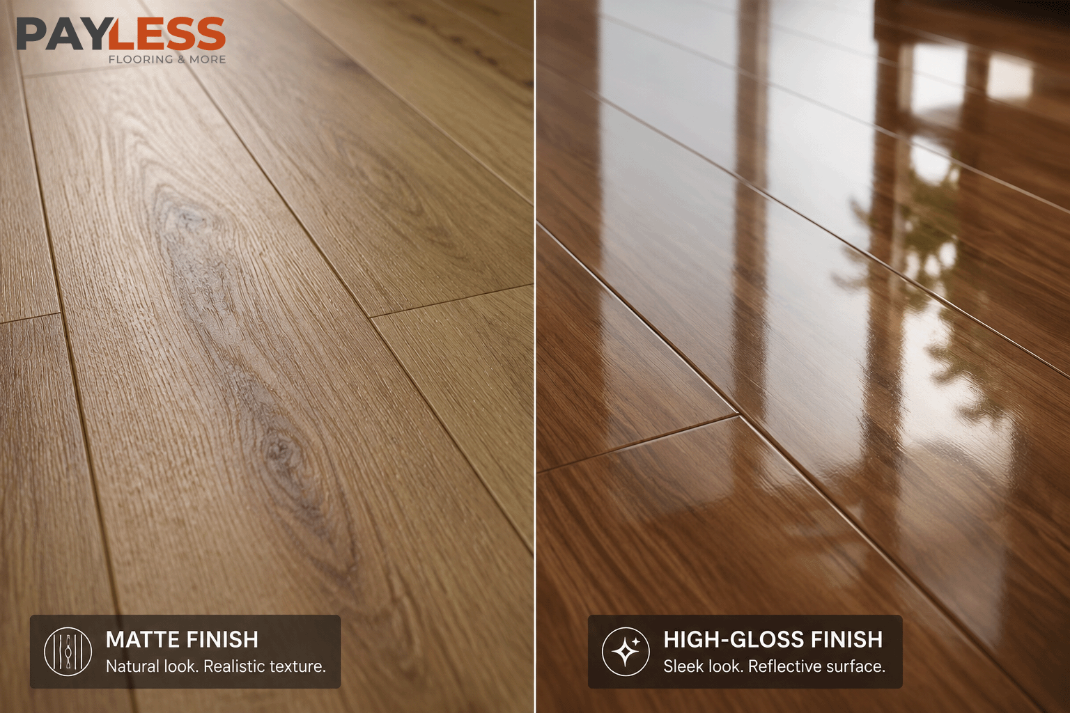 TYPES OF LAMINATE FLOORING