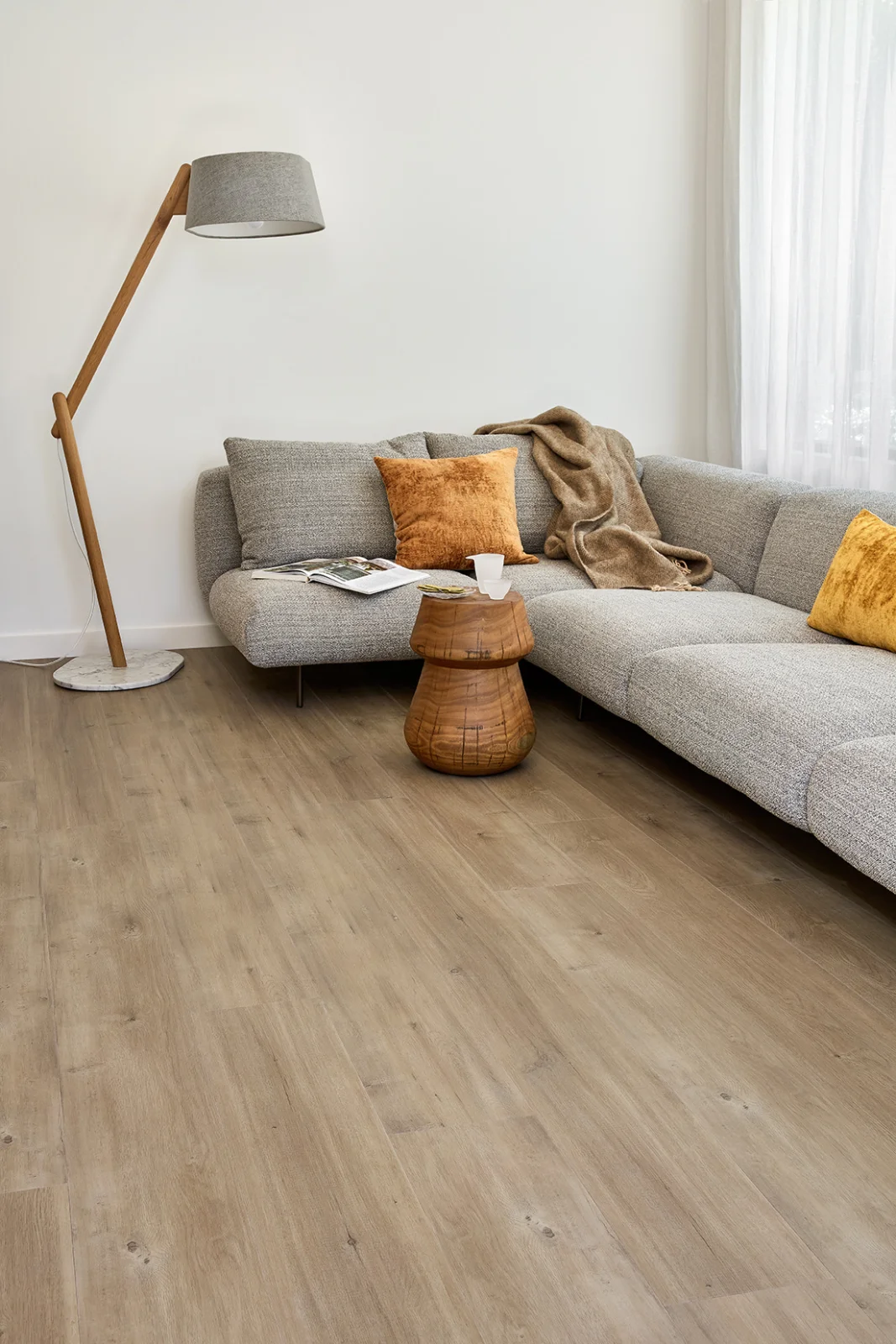 Aspire hybrid flooring in Pebble Beach in a lounge room